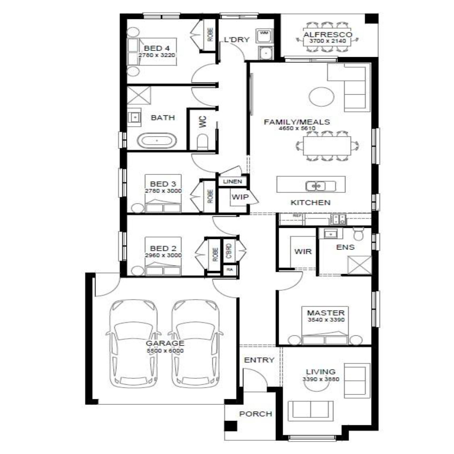 Easton 206 Floorplan
